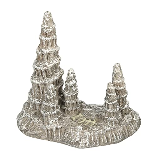 Aqua Della, Dekoration für Aquarium, Stalagmite 3, 18 x 11,5 x 17,4 cm, Ornament aus Polyesterharz, ungiftig und pH-neutral, für Aquarien, Süß- und Salzwasser, extrem detailliert von Aqua Della