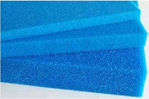 Aqua Inspiration Polyether Filterschaum PPI 30 50 x 50 x 3 cm Blau von Aqua Inspiration