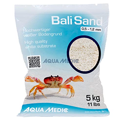 AQUAMEDIC Wasserbehandlungen für Aquarien Bali Sand 5 kg 0,5-1,2 mm von AQUAMEDIC