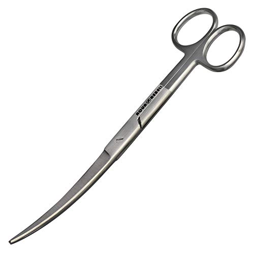 Aqua Rebell ® Short Scissors - gebogen - 16,8cm von Aqua Rebell