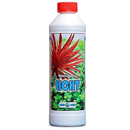 Aqua Rebell ® Makro Spezial Licht Dünger - 0,5 Literflasche - optimale Versorgung für Ihre Aquarium Wasserpflanzen - Aquarium Eisenvolldünger speziell für Wasserpflanzen entwickelt von Aqua Rebell
