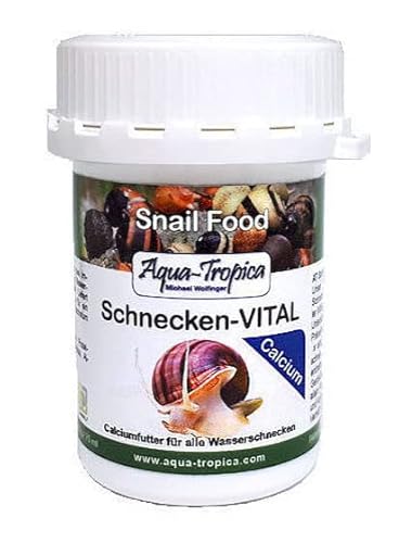 Aqua-Tropica - Schnecken-VITAL Kalzium - Calcium Schneckenfutter zum Gehäuseaufbau 40 g von Aqua-Tropica Michael Wolfinger