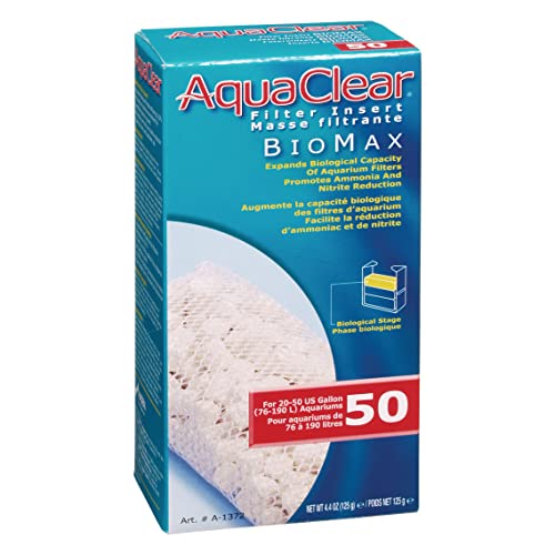 AquaClear Biomax Filtereinsatz, für den AquaClear Powerfilter 50, weiß von Aquaclear