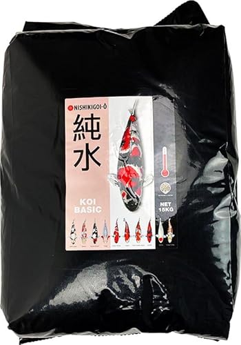 Nishikigoi-Ô Basic 6mm 15kg Visvoer Drijvend- Vissen - Vijver - Visvoer - Koi Voer - Visvoer Vijver - Koivoer - Koi - Vijvervoer - Koivoer 6mm - Visvoer Koi - Koivoer 6mm 15kg - Vissenvoer Vijver von AquaKing