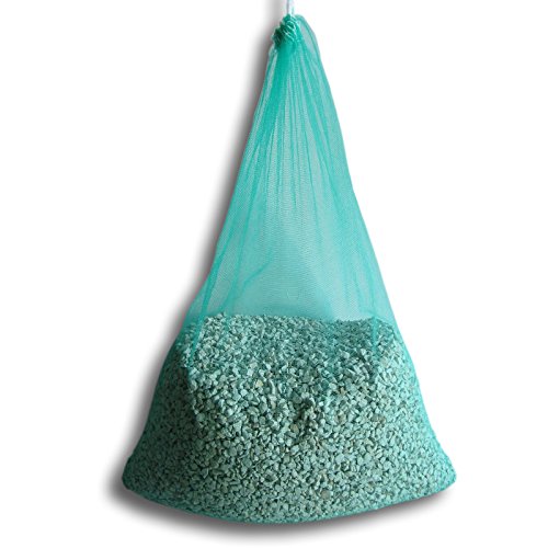 AquaLith ZEOLITH 10kg Filtermaterial 5-8 mm + Filtersack XL 43x60 cm für Koiteiche, Gartenteiche, Zierteiche und Schwimmteiche von AquaLith