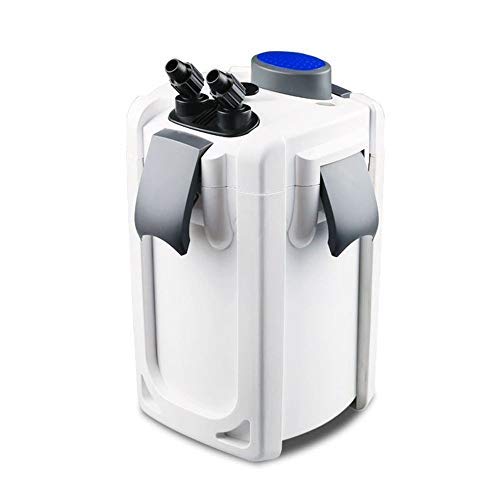 AquaOne Aquarium Außenfilter HW-704A 2000 L/h I Hochwertiger Filter für Aquarien bis 1000 Liter I Pumpe mit Filtermedien für Süßwasser und Meerwasser Becken von AquaOne