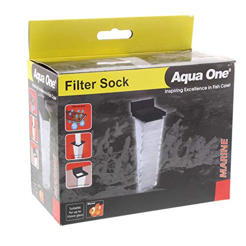 Aquarium Teich Filterbeutel mit Halterung Filterstrumpf Filtersack 150 µm von Aqua One