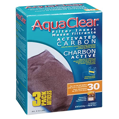 AquaClear Aktivkohle Filtereinsatz, 3er Pack von Aquaclear