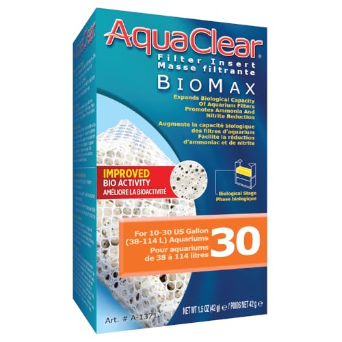 AquaClear Biomax Filtereinsatz, für den AquaClear Powerfilter 30, weiß von Aquaclear