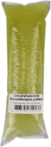 Aquadip Phytoplankton Nannochloropsis gaditana 100 ml | Wöchentliches Supplement für Aquarien | Fischfutter | Zierfisch Lebendfutter von Aquadip