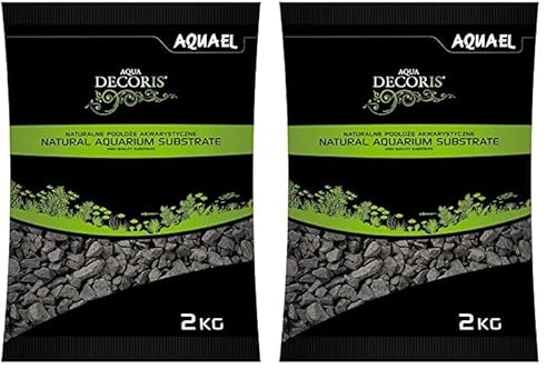 Aquael Basaltkies 2-4 mm - 2 kg (Packung mit 2) von Aquael