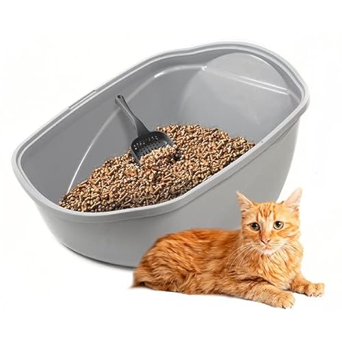 Aquael Comfy Cleo Easy Offene Katzentoilette Grau von Aquael