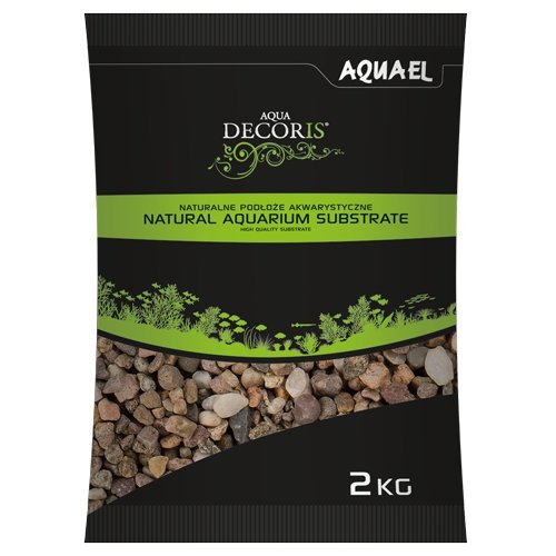 Aquael Kies Natur Mehrfarbig 5 10 mm 2 kg 114045 von Aquael