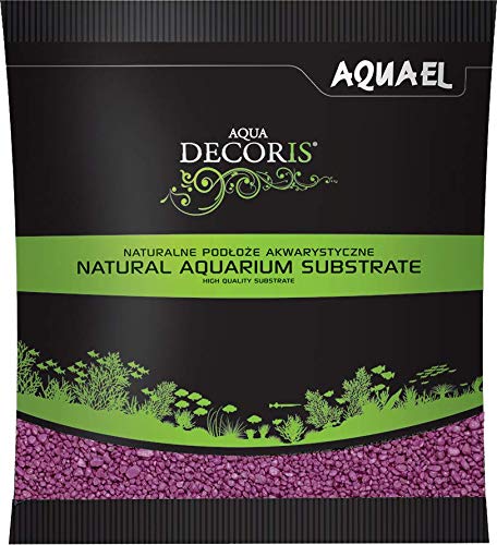 Aquael Kies für Aquarien, 2-3 mm, Fuchsia EL121317 von Aquael