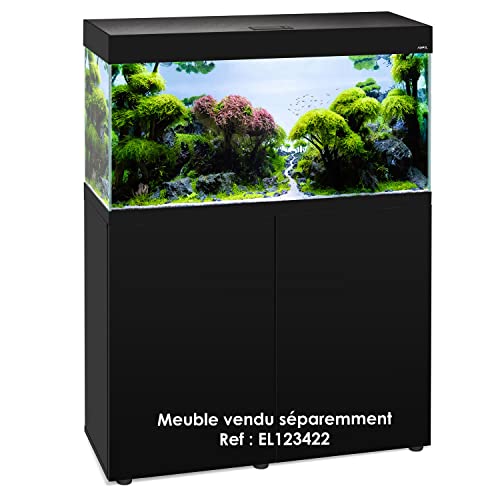 Aquael Opti Aquarium-Set, 200 Stück, schwarz, LED 2.0, 2 x 14 W, 101 x 41 x 56 cm, Stärke 8 mm, 200 l von Aquael