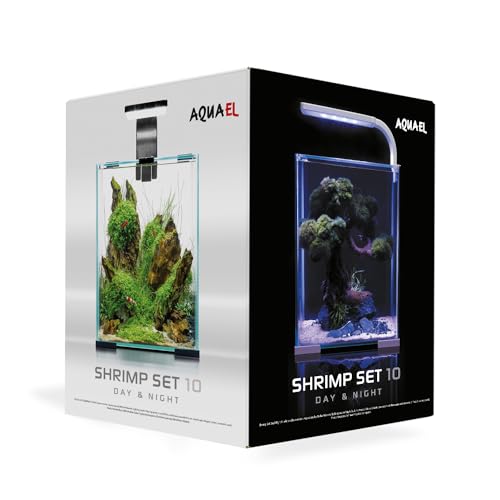 Aquael 122977 Shrimp Set Day&Night 10, weiß, 3.26 kg, 10 Liter von Aquael