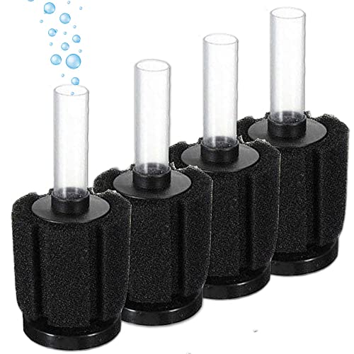 Aquacity Aquapapa Bio Schwammfilter Luftpumpe angetrieben bis zu 20 Gal Braten Betta Shrimp Aquarium Aquarium (Schiff von Ca Usa) (kleine 4-Pack) von Aquapapa