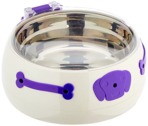Aquarialand Magic Dog Box Futternapf für Hunde und Katzen mit automatischer Öffnung mit 5 Sens., 17,5 cm Ø, 8H cm von Aquarialand