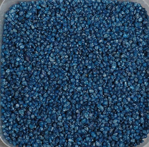 Aquarienkies, Rundkies 5 x 5 kg = 25 kg, 2-3mm, BLAU von Aquarium-Kies