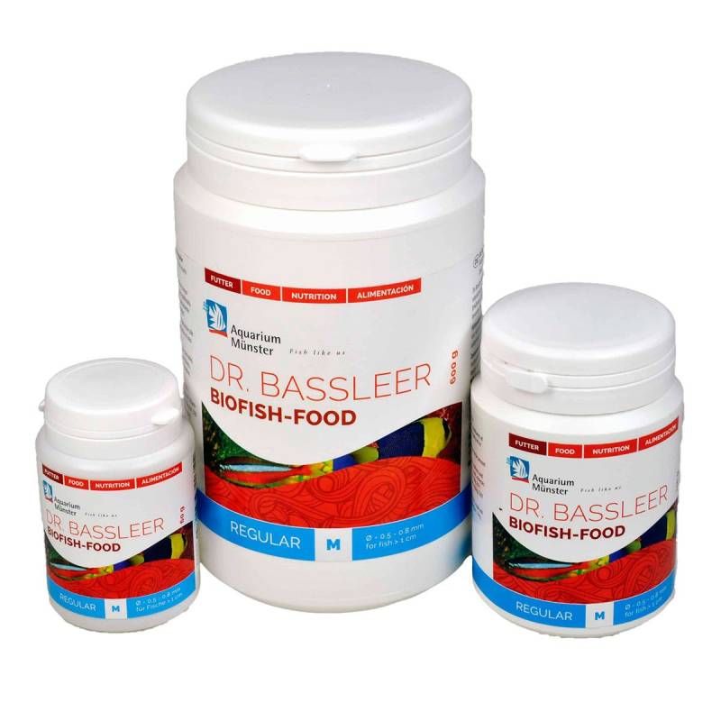 Aquarium Münster DR. BASSLEER BIOFISH FOOD REGULAR L 60g von Aquarium Münster