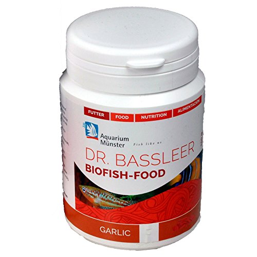 Aquarium Münster Biofish Food Garlic L 600g - Fischfutter für Erwachsene, Knoblauch-Geschmack, 600g von Aquarium Münster