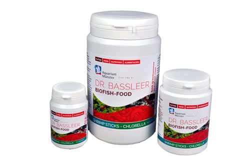 Dr. Bassleer Biofish Food Shrimp Sticks Chlorella 150 g, Alleinfutter für Ziergarnelen von Aquarium Münster