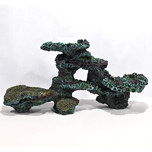 3D Riffgestein 62 x16 x30 cm, Aquarium Riff, Meerwasser Felsen,Stein Nachbildung von AQUARIUM PLÜDERHAUSEN