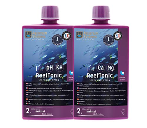 Aquarium Systems 3010006 Aquarien Reef Evolution Tonic 1 und 2, 2X 500 ml von Aquarium Systems