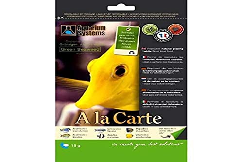 Aquarium Systems Hat der Karte Nahrung Grünalgen für Aquaristik 15 g von Aquarium Systems