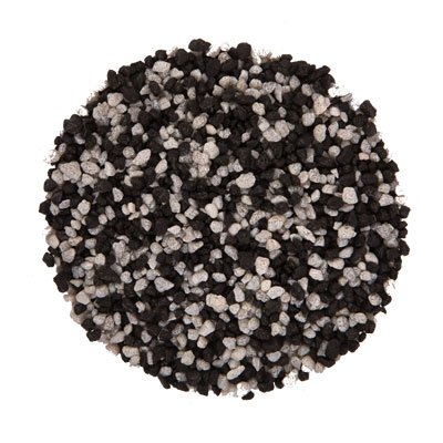 Aquariumpflanzen.net 3x5kg Farbkies schwarz/weiß, Körnung 2-3mm, Aquarienkies, Bodengrund von Aquariumpflanzen.net