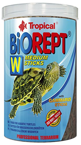 TROPICAL BIOREPT W Zutatenreiche Futter für Wasserschildkröten - 250 ml/75 g von Aquatic Paradise