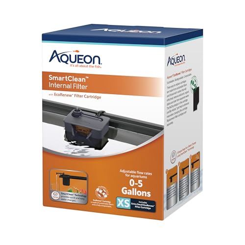 Aqueon QuietFlow Innenfilter mit SmartClean Technologie, extra klein von Aqueon