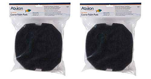 Aqueon QuietFlow Schaumstoffpads, grob, Größe M/L, 4 Stück von Aqueon