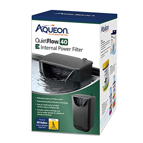 Aqueon Quietflow E Interner Stromfilter, Large - 40 Gallon, Keine von Aqueon