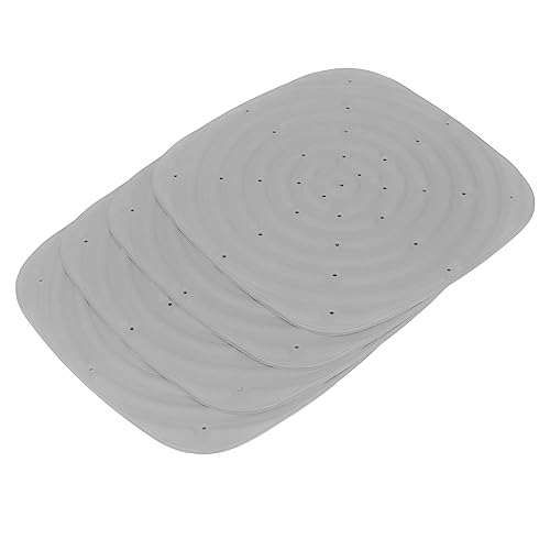 Hühnernestmatte, Waschbare PVC-Nisteinlage, Wiederverwendbarer Eiersammler, Verhindert Zerdrückte Eier, Geeignet für die Geflügelzucht, Größe 30 X 30 cm (Gray) von Aramox