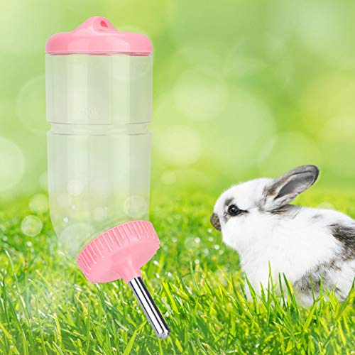 Trinkflasche für Hamster mit Großem Fassungsvermögen und Auslaufsicherem Federbügel-Design für Kleine Tiere. Wassertrinkflasche für Hamster, Kaninchen von Aramox