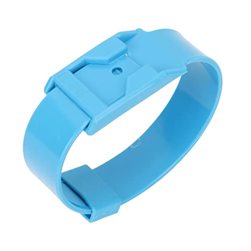 Ziegenhalsband, 10 Stück Ziegenhalsband, Schaf-Identifikationsbänder, Vieh-Markierungsring, Landwirtschaftliche Ausrüstung (36cm Blau) von Aramox