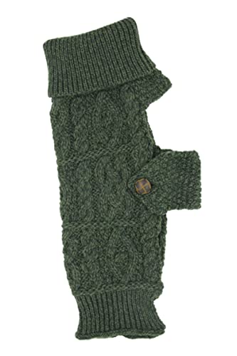 Aran Crafts Irischer Hundemantel, 100 % Merinowolle, authentisches und traditionelles Gefühl, klassische Strickdesigns für Ihren besten Freund, hergestellt in Irland (R4523-LG-AGRE) von Aran Crafts