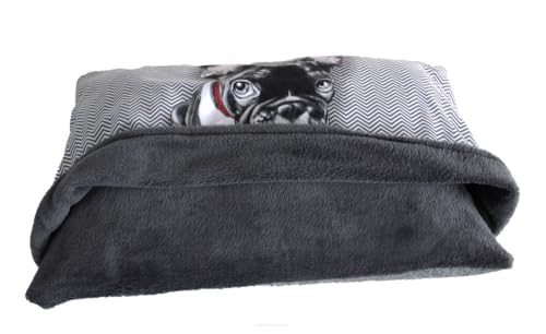 Arco Design Katzenbett Hundebett Tierbett Katzen Kissen Welpen Bett Hunde Mit Decke 60x45x6 cm Maschinenwaschbar Gewirke Filz Silikonfasern Chester von Arco