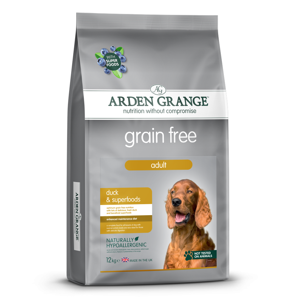 Arden Grange | Ente & Superfoods | Grain Free Adult | 12 kg von Arden Grange