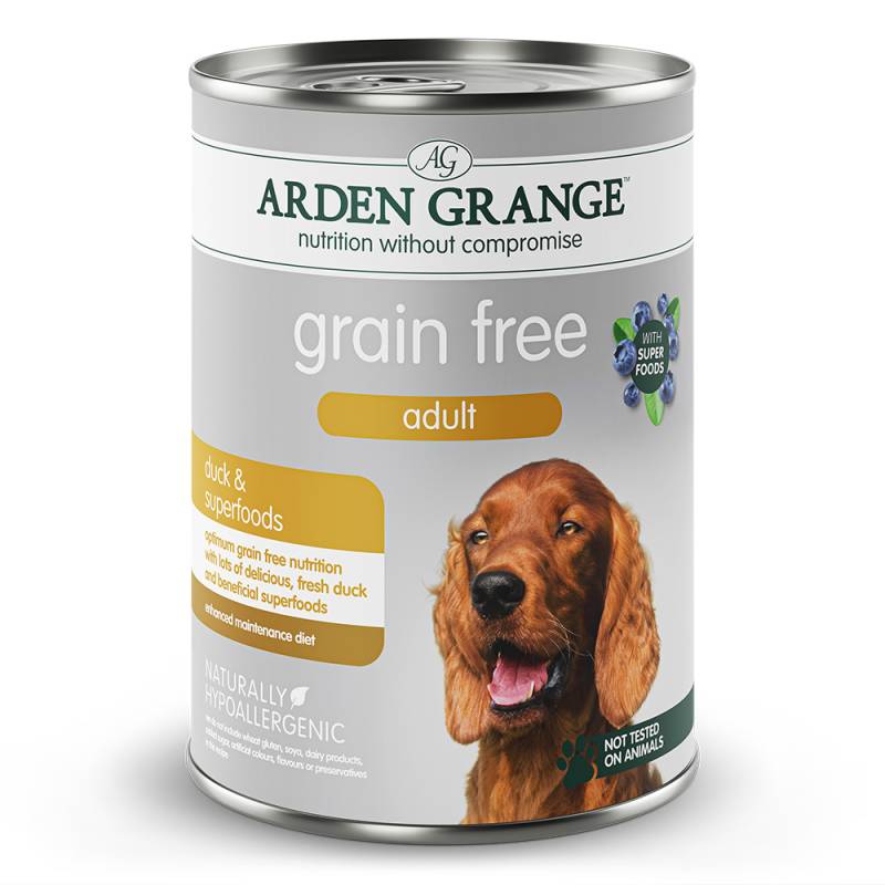 Arden Grange | Ente & Superfoods | Grain Free Adult | 12 x 395 g von Arden Grange