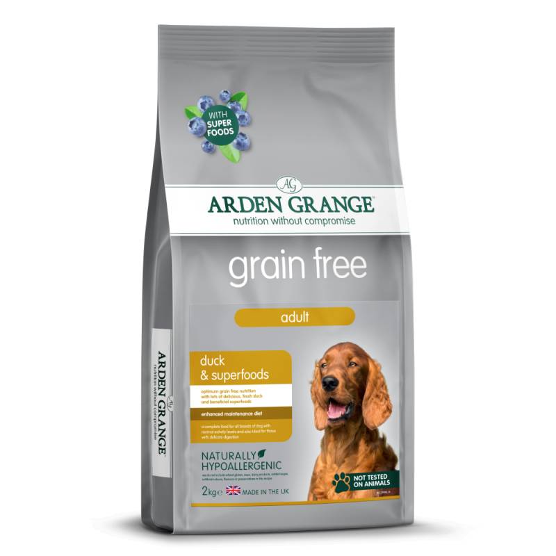 Arden Grange | Ente & Superfoods | Grain Free Adult | 4 x 2 kg von Arden Grange