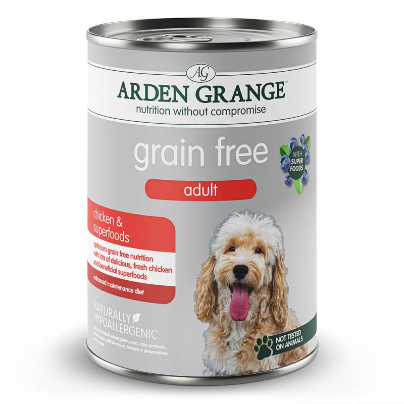 Arden Grange | Huhn & Superfoods | Grain Free Adult | 12 x 395 g von Arden Grange