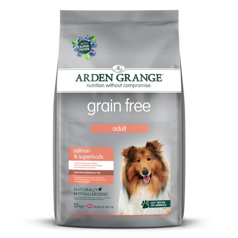 Arden Grange | Lachs & Superfoods | Grain Free Adult | 12 kg von Arden Grange