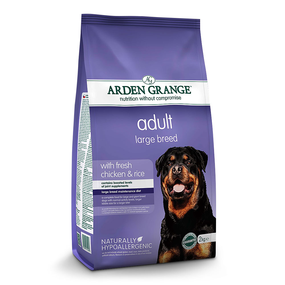 Arden Grange | Mit frischem Huhn & Reis | Large Breed Adult | 4 x 2 kg von Arden Grange