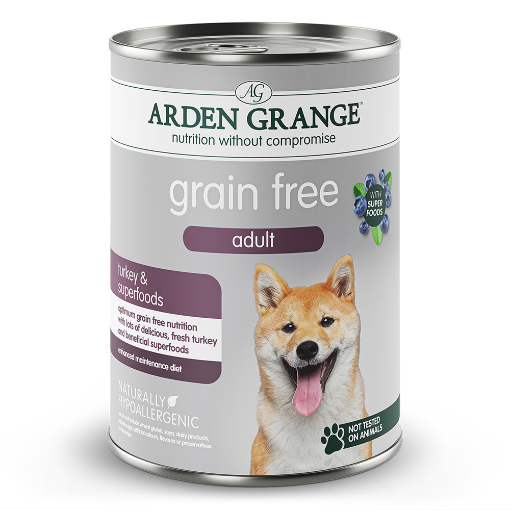 Arden Grange | Truthahn & Superfoods | Grain Free Adult | 12 x 395 g von Arden Grange