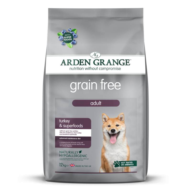 Arden Grange | Truthahn & Superfoods | Grain Free Adult | 2 x 12 kg von Arden Grange