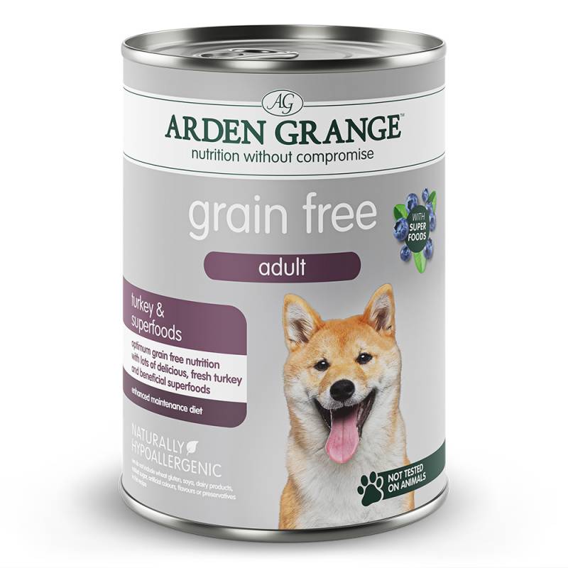 Arden Grange | Truthahn & Superfoods | Grain Free Adult | 6 x 395 g von Arden Grange