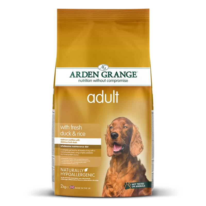 Arden Grange | Mit frischer Ente und Reis | Adult | 4 x 2 kg von Arden Grange