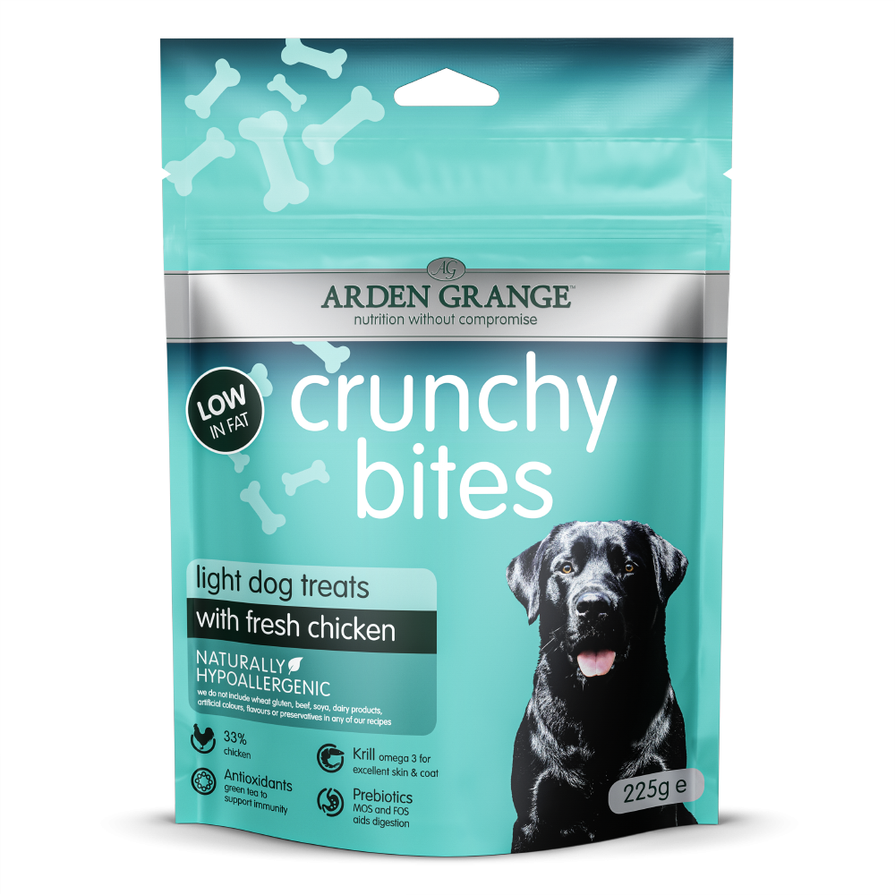 Arden Grange | Mit frischem Huhn | Crunchy Bites Light | 10 x 225 g von Arden Grange